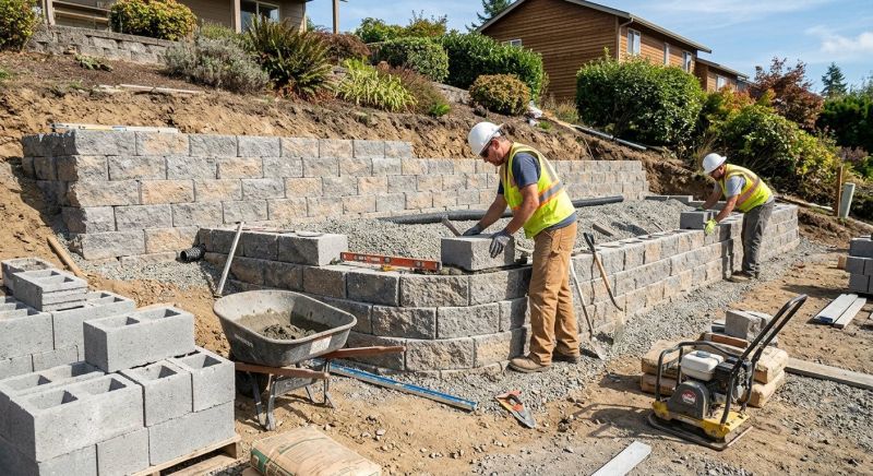 Hardscape Wall Construction in Lakeland, FL