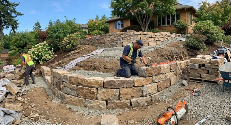 Landscape Wall Construction in Ventura County, CA