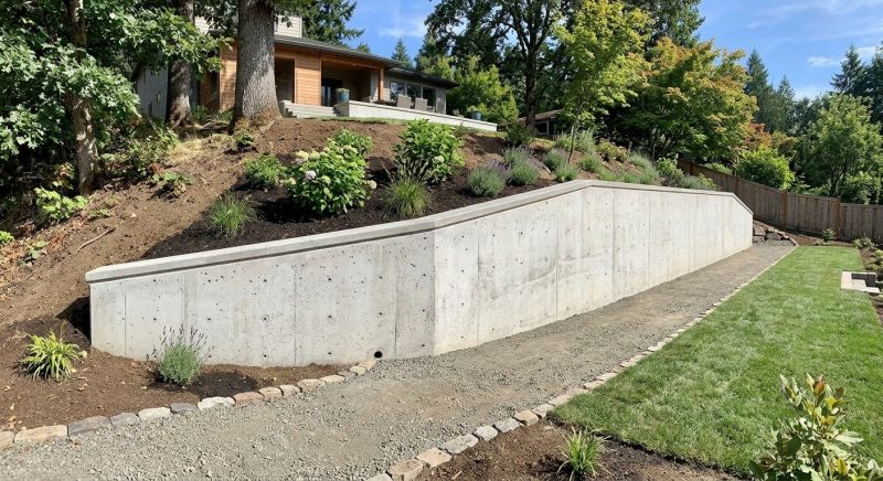 Retaining Wall Installation in Sonoma County, CA