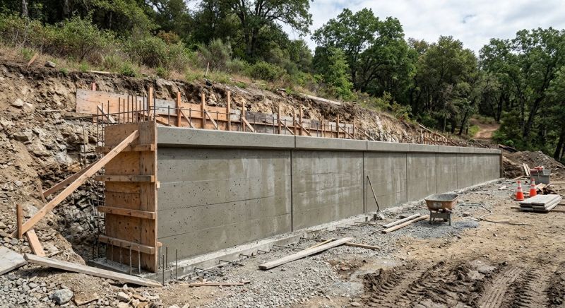 Retention Wall Construction in Vero Beach, FL