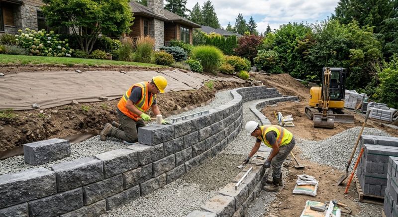 Hardscape Wall Construction in Ocala, FL