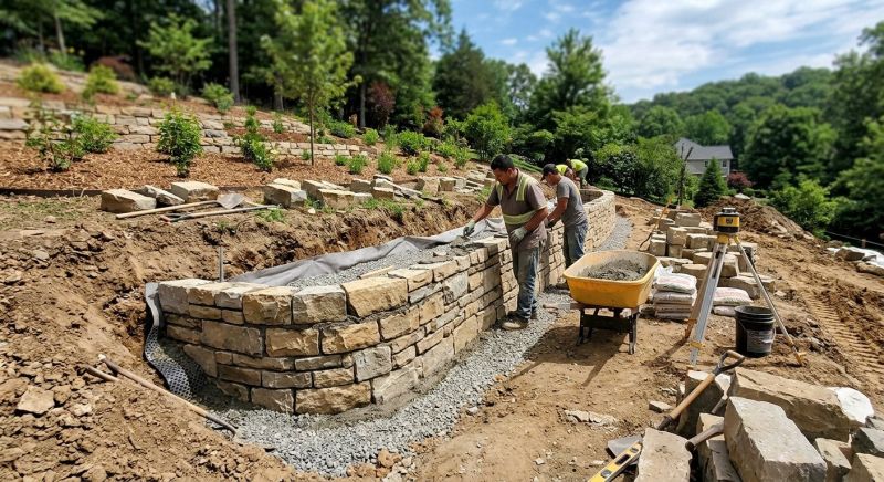 Landscape Wall Construction in Citrus County, FL