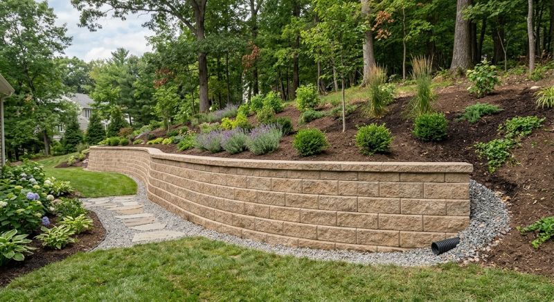 Retaining Wall Installation in Tampa, FL