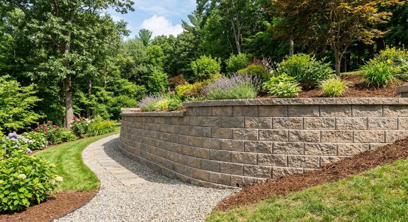 Retaining Wall Installation in Lakeland, FL